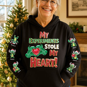 Adorable Grandkids Aliens 3D Sweatshirt - Personalized Christmas Gifts For Grandma 01ohqn260825-Homacus