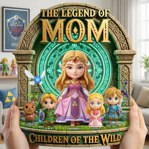 The Legend Of Mom Acrylic Plaque - Personalized Mother's Day Gifts 01NAQN280326-Homacus
