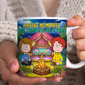 Personalized Gifts For Couple Coffee Mug 02xqtn181224hh Making Memories One Campsite At A Time-Homacus