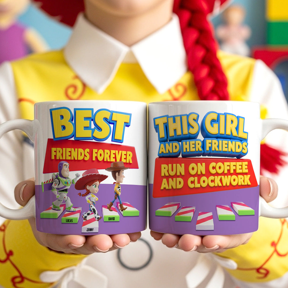 Personalized Gifts For Friend Coffee Mug, Toy Fans 01TGTN120625-Homacus