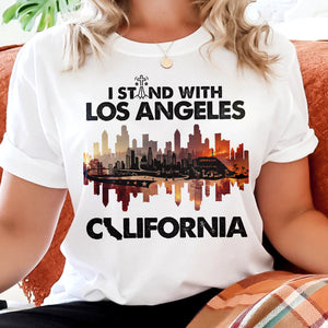 Stand With Los Angeles Shirt 01xqtn110125-Homacus