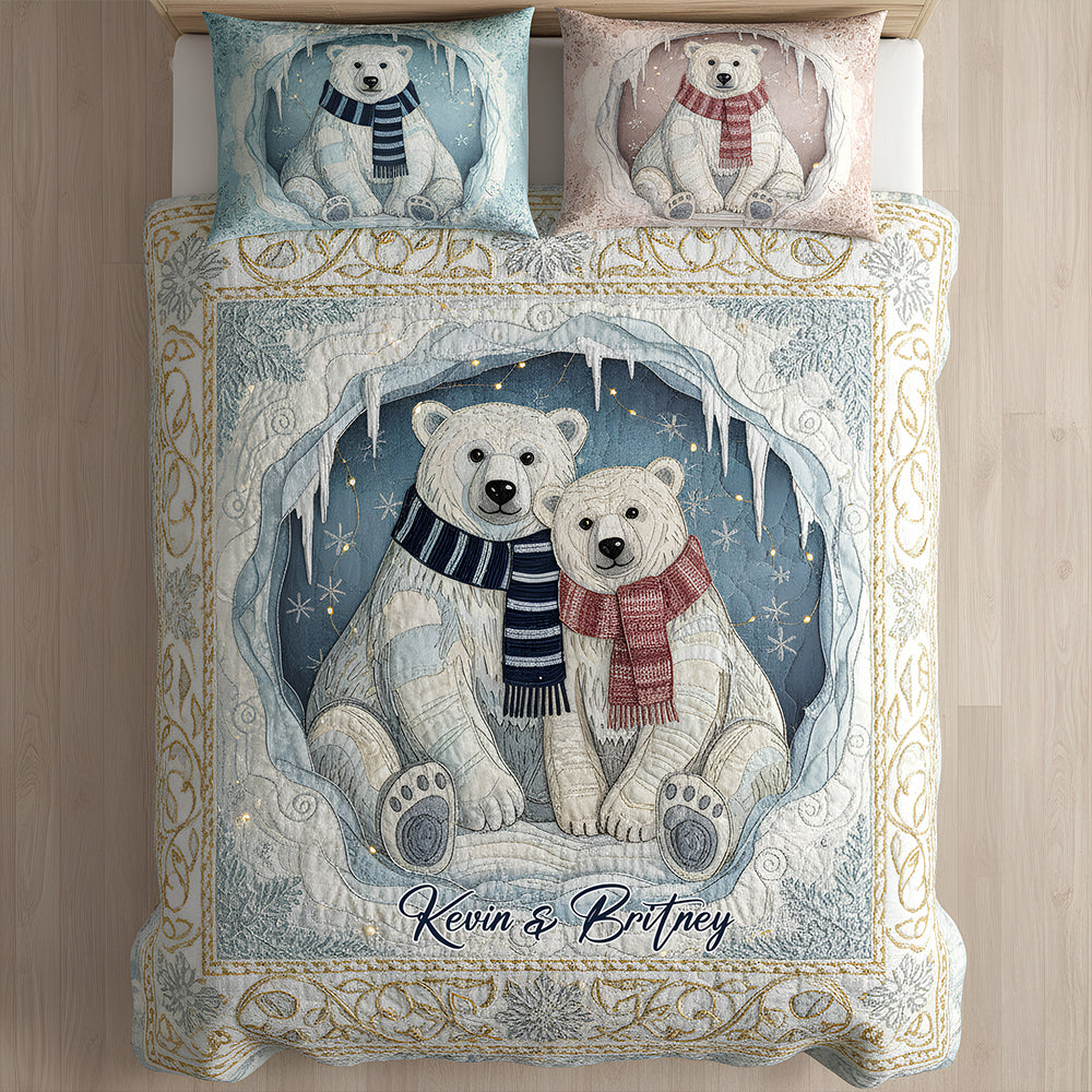 Couple Personalized Quilt Bedding Set Special Line 07HYDT011125-Homacus