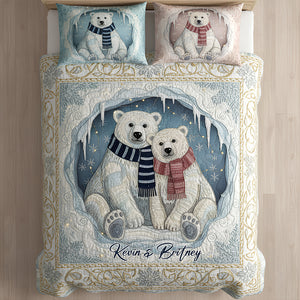 Couple Personalized Quilt Bedding Set Special Line 07HYDT011125-Homacus