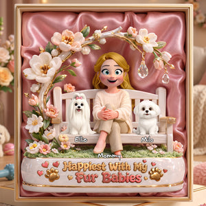 Furbaby Lover Acrylic Plaque - Personalized Gifts For Furbaby lovers 03todh250626-Homacus