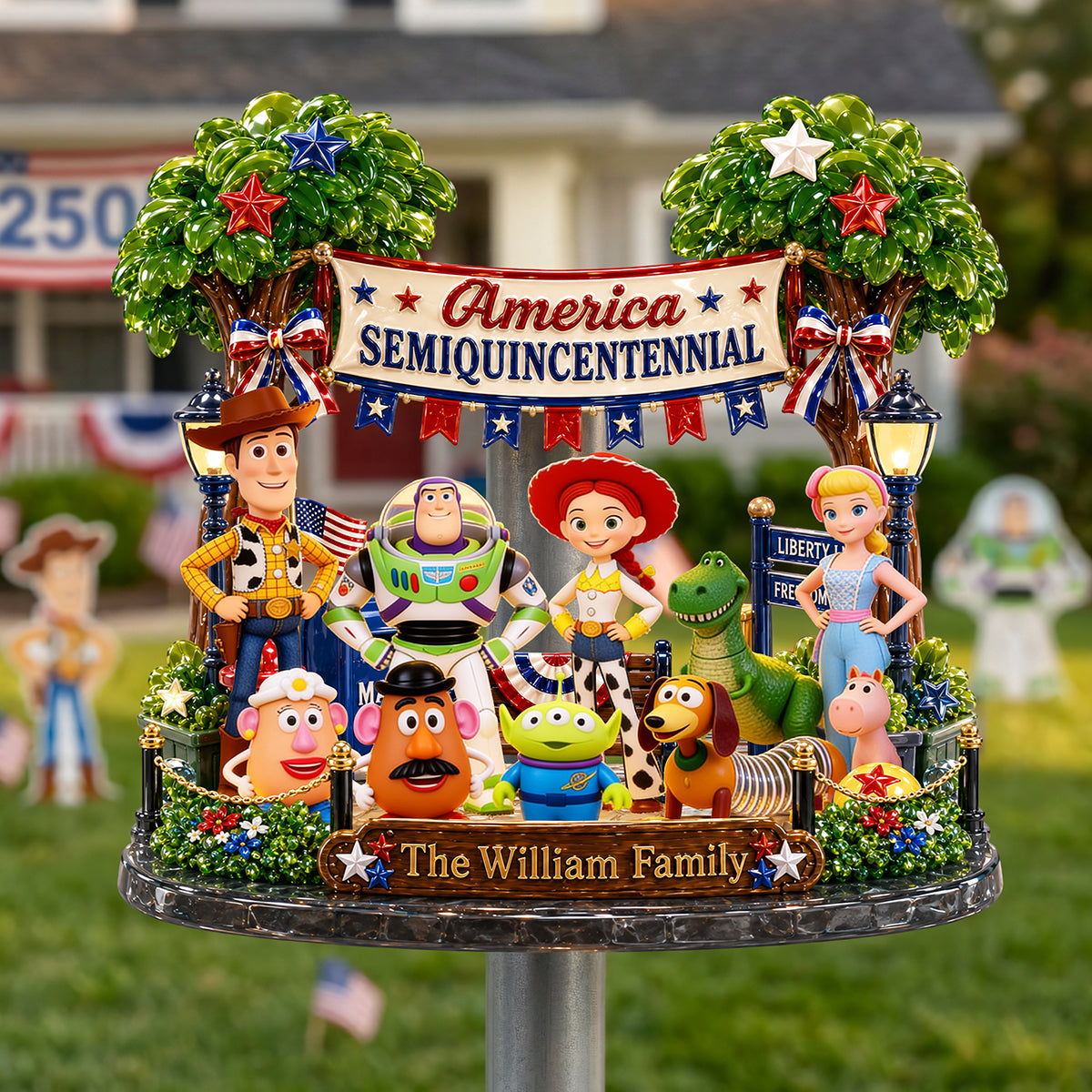 USA Family Acrylic Sign - Personalized Gifts For Family 02pata180626-Homacus