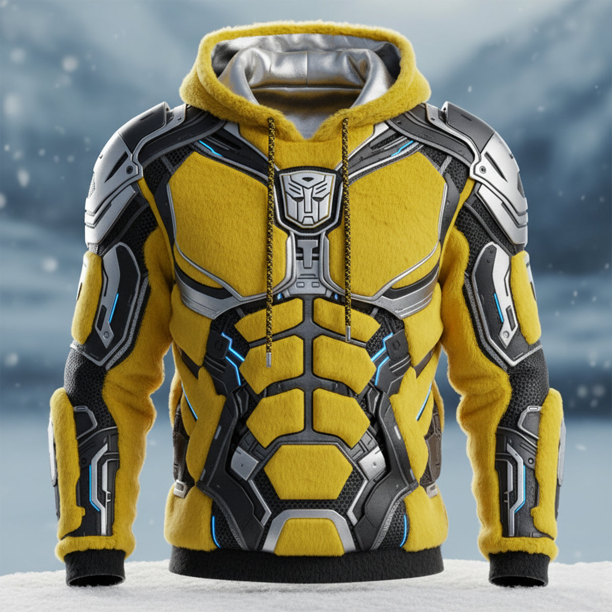 Cyber Armor 3D Hoodie - Christmas Gifts 03HYQN111125-Homacus
