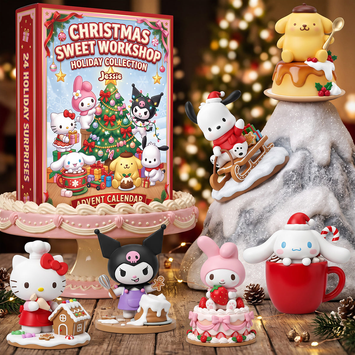 Sweet Holiday Collection Christmas Advent Calendar Blind Box - Personalized Gifts For Christmas 04tyta241026-Homacus