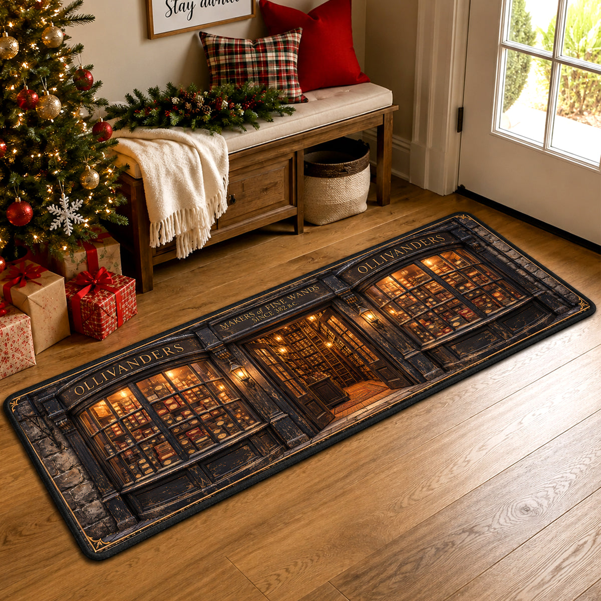 Fantasy Store Runner Rug - Personalized Gifts For Christmas Runner Rug 04NAQN300926