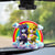 Personalized Gift For Couples Car Hanging Ornament Colorful Rainbow 02OHMH171224-Homacus