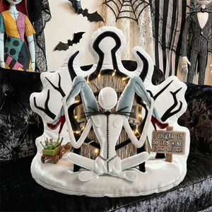 Cheeky Skeleton Couple Pillow - Personalized Gifts For Couple 01tglu181225-Homacus