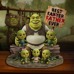 Best Farter Father Plaque - Personalized Gifts For Dad 04QHLU180425-Homacus