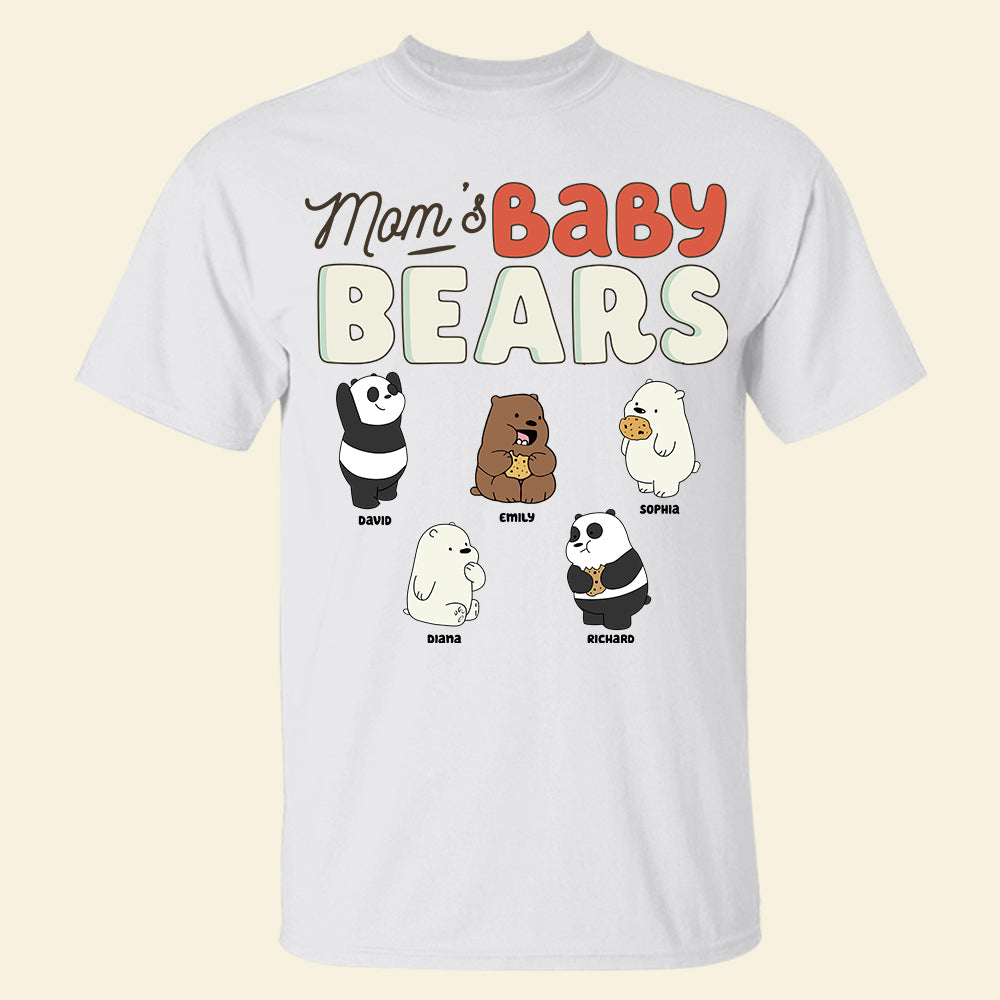 Personalized Gifts For Mom Shirt Mom's Baby Bears 01htqn190224-Homacus