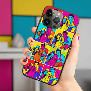 Couple Art Phone Case Personalized Gifts For Couple 02NATA230825-Homacus
