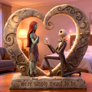 Gothic Proposal Couple Acrylic Plaque - Personalized Gift For Couples 05TOTN060126-Homacus