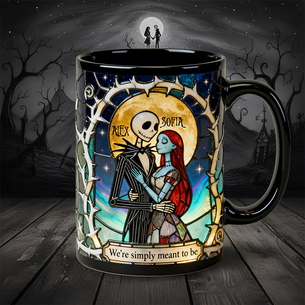 Gothic Couple Coffee Mug - Personalized Gifts For Couple 03kidt170126-Homacus