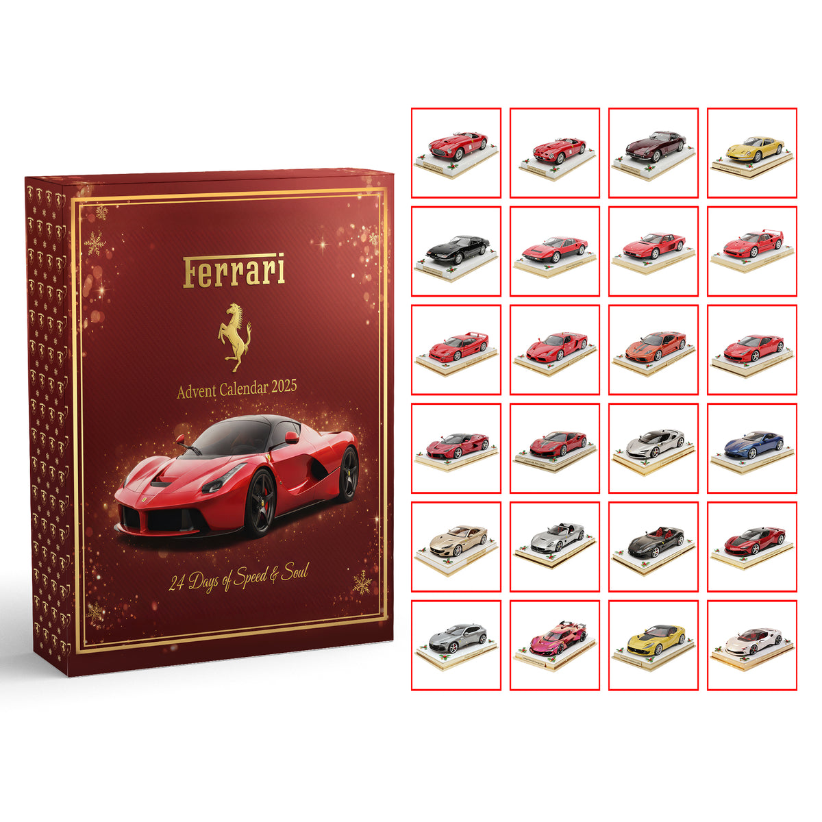 Luxury Car Advent Calendar - Christmas Gifts For Car Lovers 05hyqn201025-Homacus