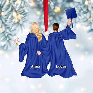 Personalized Christmas Gift For Graduate Celebration Ornament 01ACTN111124TM-Homacus