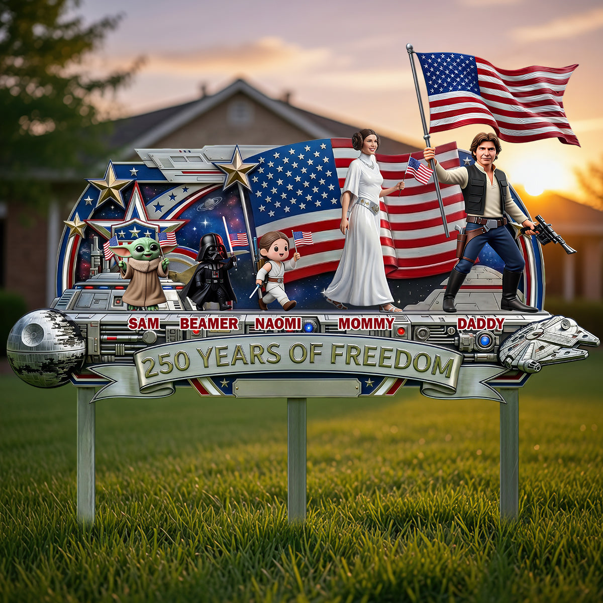 Free Parade Family Metal Sign - Personalized Decor Gifts For Family 03qhdt050626-Homacus