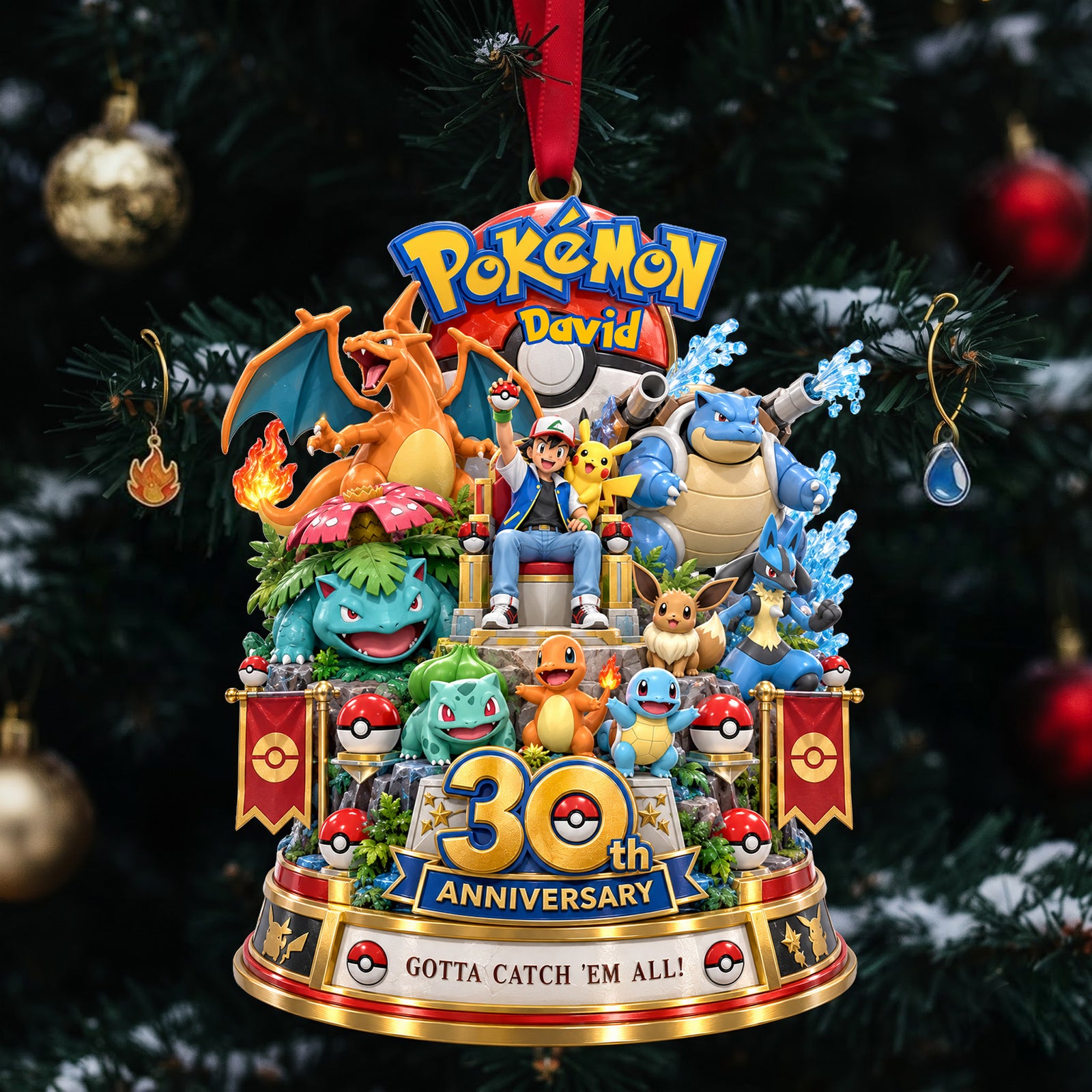 30th Anniversary Creature Ornament - Personalized Christmas Gifts 02ohlu090926-Homacus