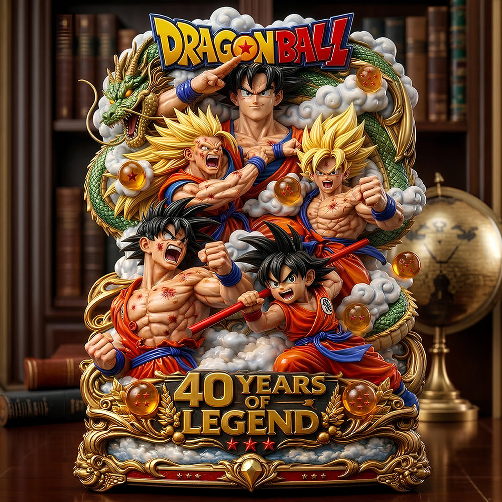 Ultimate Power 40th Anniversary Acrylic Plaque - Personalized Gifts For Anime Lovers 05TYDT160326-Homacus
