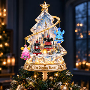 Whimsical Family Tree Topper, Personalized Magical Christmas Gifts 01ohdt070926-Homacus