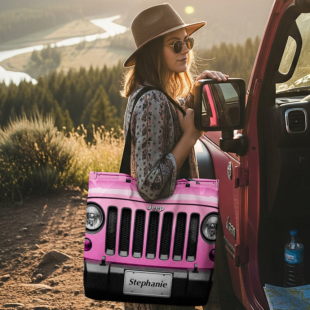 Trail Adventure Tote Bag - Personalized Gifts For Off-road Girl 04OHDT260725-Homacus