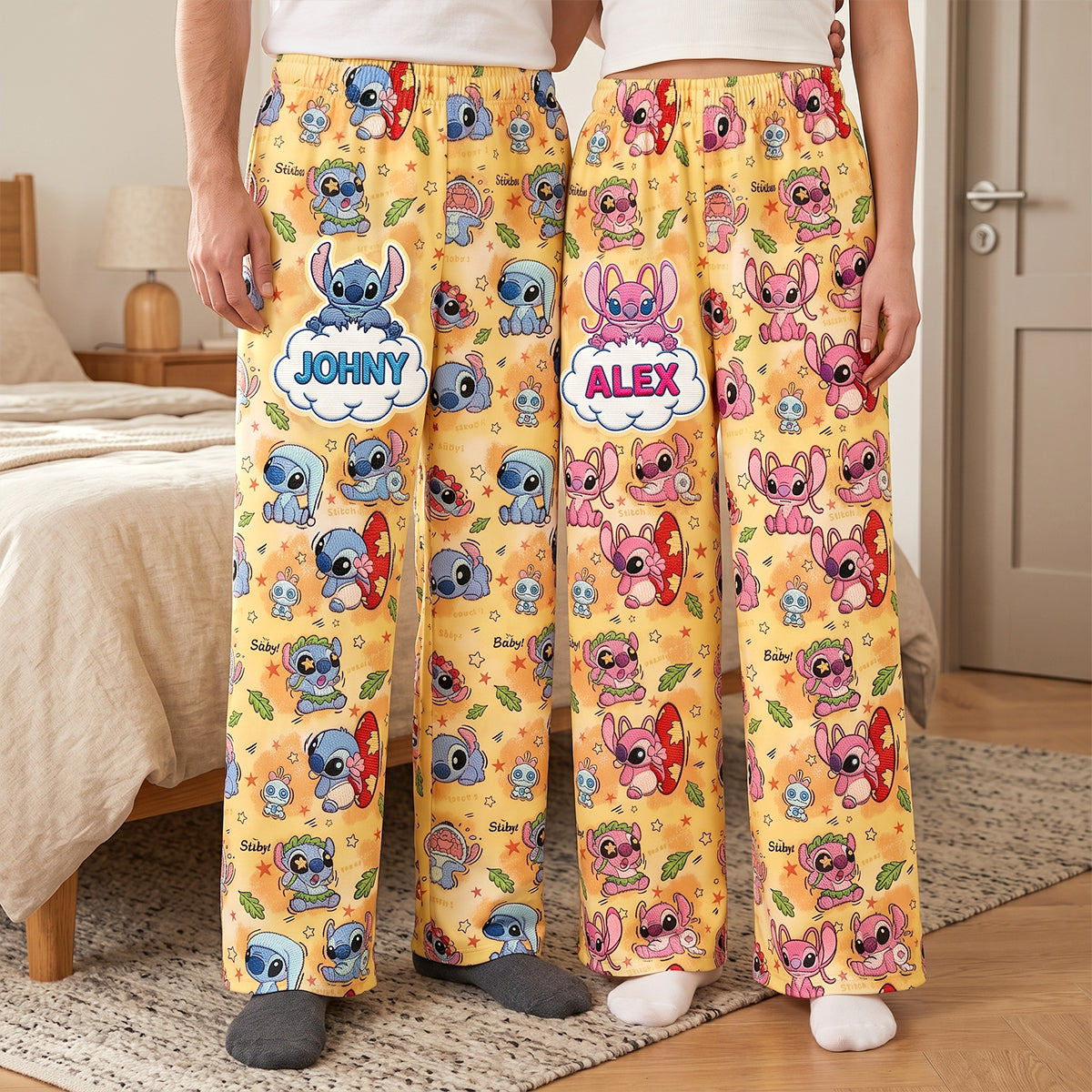 Cute Alien Pajama Pants - Personalized Gifts 01patn260626-Homacus