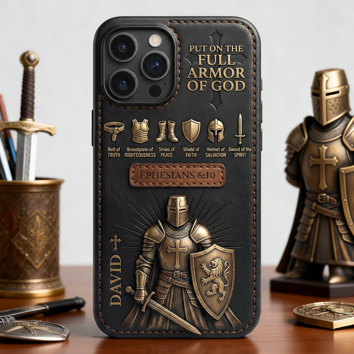 The Armor of God Phone Case - Personalized Gifts For Christians 02palu250226-Homacus