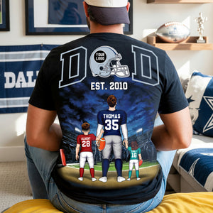 Sport Lover Dad Shirt - Personalized Gifts For Father's Day 04huqn260526 GRER52005-Homacus