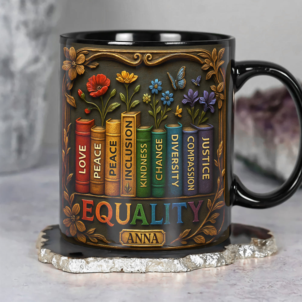 Equality Coffee Mug Personalized Gifts For LGBTQ+ Pride 04TGDT160525-Homacus