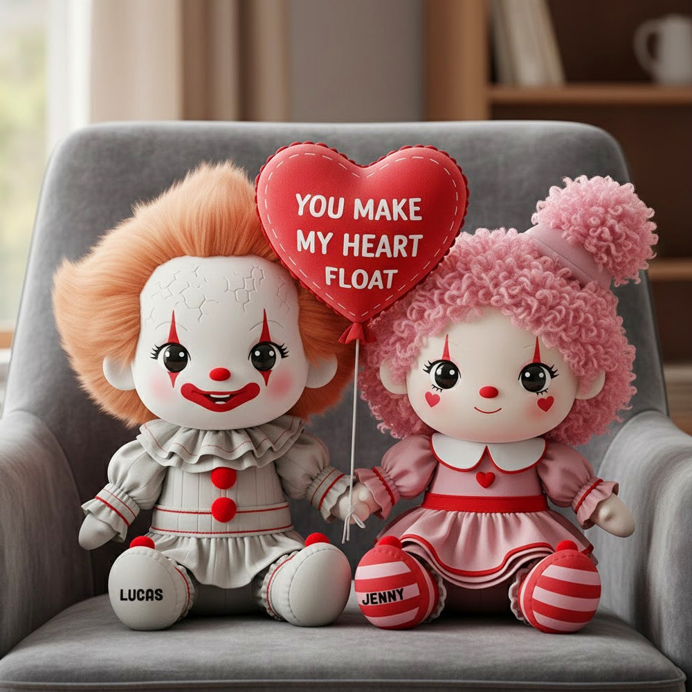 Lovely Couple Custom Shape Pillow - Personalized Gifts For Couples 02natn291125-Homacus