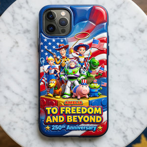 USA 250th Anniversary Phone Case - Personalized Gifts For Patriots 05tydt230626