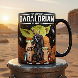 The Greatest Warrior Dad Magic Mug - Personalized Gifts For Dads 02huqn200526-Homacus