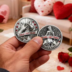 Personalized Funny Gifts For Couple Printed Metal Coin 03hutn120226-Homacus