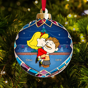 Personalized Gifts For Couple Christmas Ornament 05OHPU121124HG-Homacus