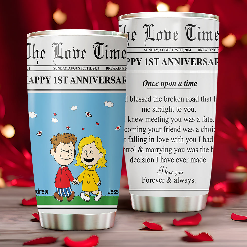 Personalized Gifts For Couple Christmas Tumbler 01TOLU271124DA-Homacus