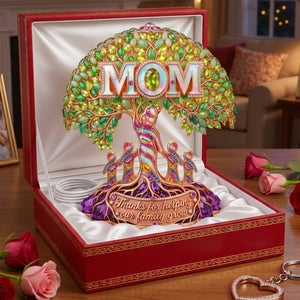 Mom Tree Of Life Light Box - Personalized Gift For Moms 03HUQN170426-Homacus