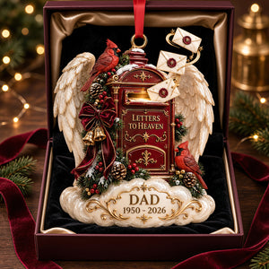 Heaven Christmas Ornament - Personalized Gifts For Christmas 04todt101026-Homacus