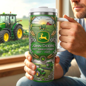 Farm Life Tractor 40oz Tumbler - Personalized Gifts For Farmers 02naqn140326-Homacus
