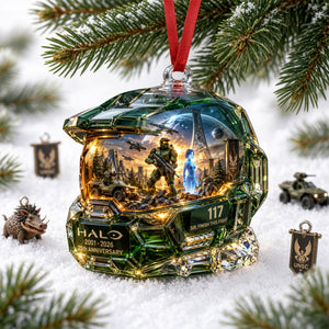 Stoic Sci-fi Leader Ornament - Personalized Gifts 05qhlu230926