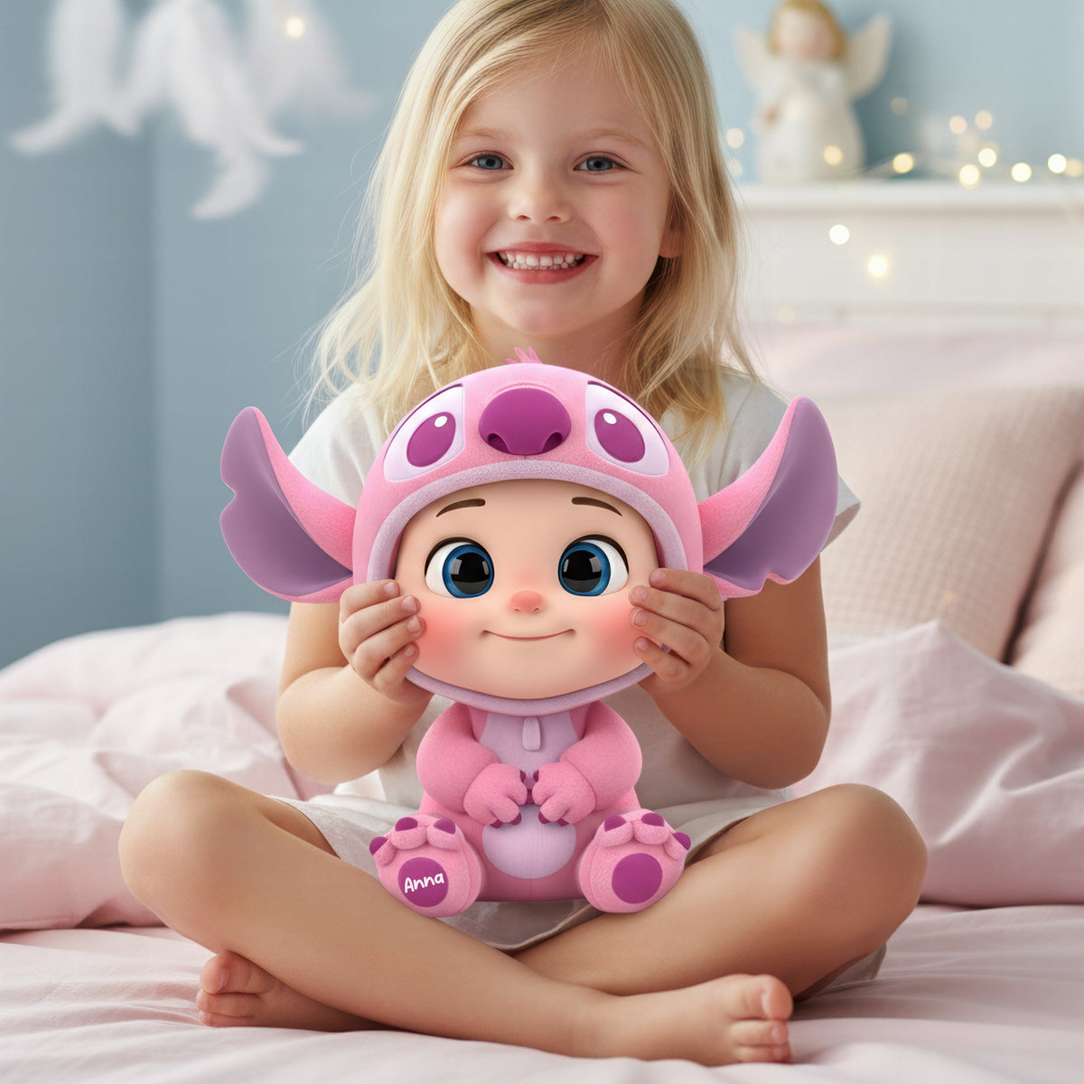 Cute Characters Custom Shaped Pillow - Personalized Gifts For Kids 03huqn021225-Homacus