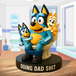 Doing Dad Sh** Plaque - Personalized Gifts For Dad 02ohdt100525-Homacus