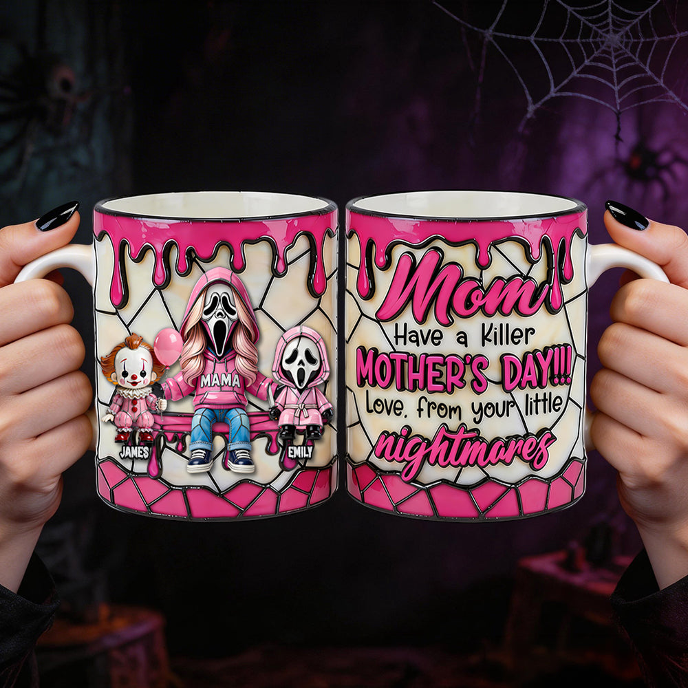 Macabre Mama Coffee Mug - Personalized Gifts For Mom 02OHDT060426-Homacus