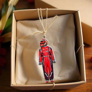 Personalized Christmas Gift For Racing Lover Ornament Racing Uniform Ornament 02OHMH021024-Homacus