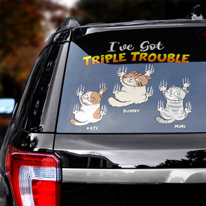 Personalized Gifts For Cat Lover Decal 03OHPU170624-Homacus