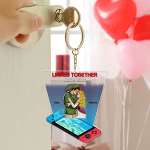 Personalized Gifts For Couples Acrylic Keychain 02TOLU031224HG-Homacus