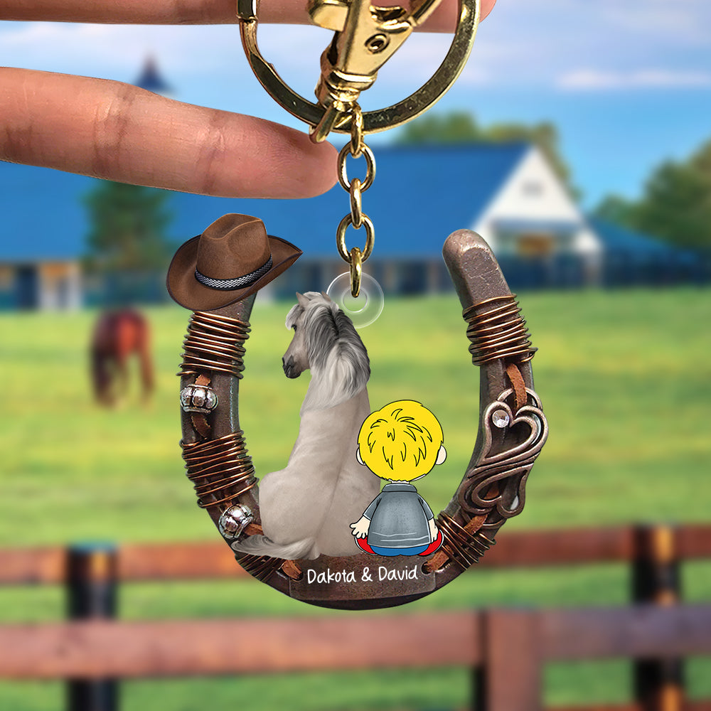 Personalized Gifts For Horse Lovers Keychain 04ohqn200125hg-Homacus