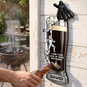 Galactic Wooden Wall Hanging Bottle Opener - Personalized Gifts 04HATN200726-Homacus