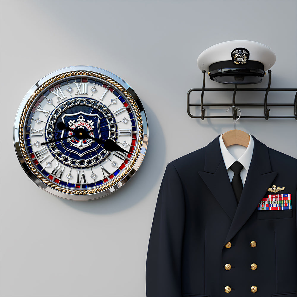Legacy Of Strength Wall Clock Gifts For Veterans 02PADT241225-Homacus