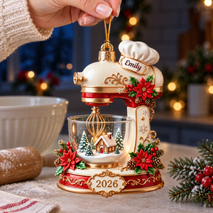 Baking Mixer Christmas Ornament - Personalized Gifts For Baking Lovers 01pgqn141026-Homacus